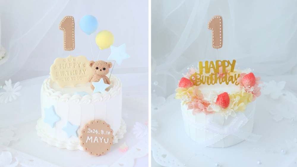 クレイケーキとは？ベビーの1歳バースデーで映える作り方と撮影アイデアを紹介｜FunFenFantクレイケーキワークショップ
