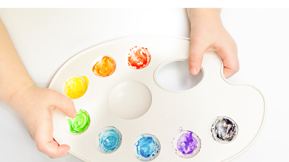 ファーストアートのやり方：おしゃれな絵の具の組み合わせと、重曹・メディウムの使い方も紹介｜ファーストアートで使える、おしゃれな絵の具の組み合わせ