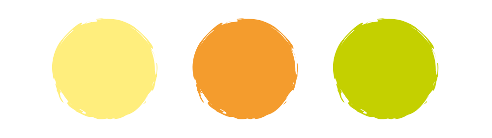 ファーストアートのやり方：おしゃれな絵の具の組み合わせと、重曹・メディウムの使い方も紹介｜やさしくあたたかみのあるビタミンカラー