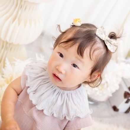 かわいいフォトブースが並ぶ会場！楽しそうな娘にママも嬉しい気持ちに