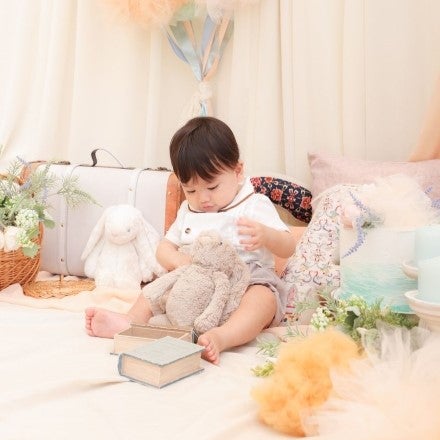 子どもの心が弾む瞬間をパチリ！特別な空間での記念撮影