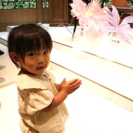 ご機嫌ななめな顔も思い出!オシャレなフォトブースで撮影