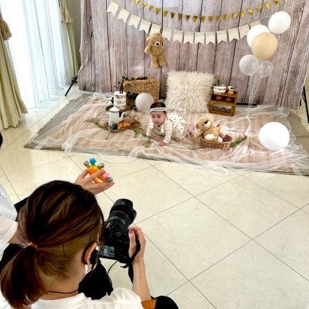 自然体のままで、特別な1枚が撮れるフォトブース