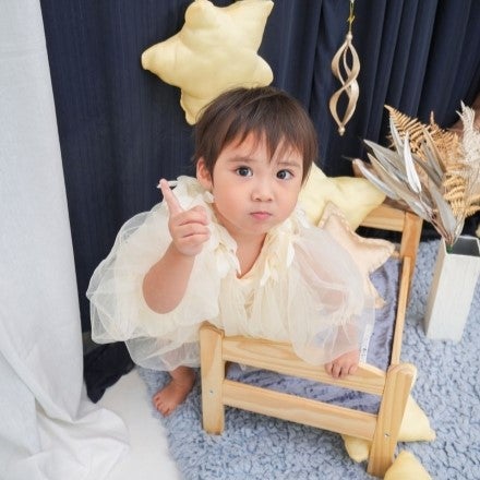 動き回る時期でも安心！カメラマンさんの誘導で楽しい撮影タイム