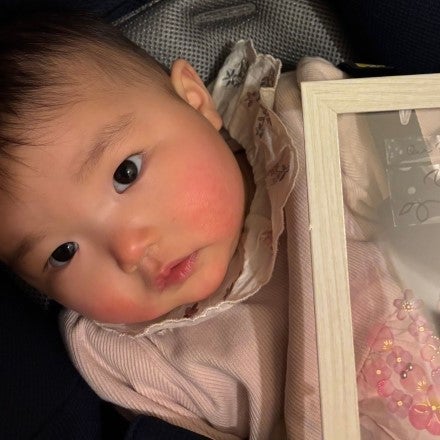 親子で今の瞬間を思い出に…おしゃれな結婚式場での撮影