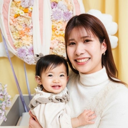 緊張していた娘もニコニコ!やさしい雰囲気のなかで心開いた瞬間