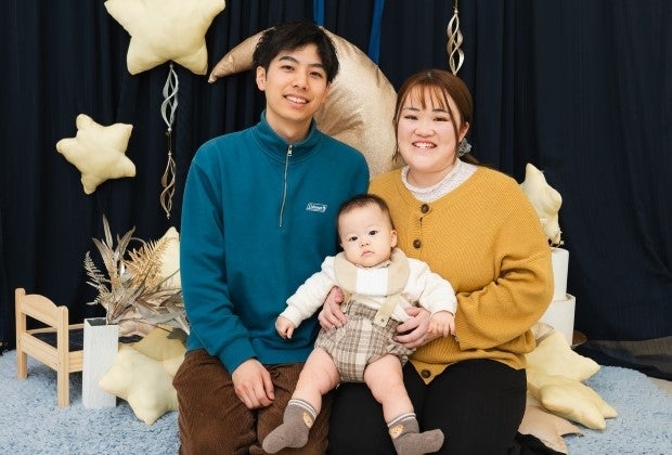 初めて息子がパパと呼んだ！思い出とともに今を残せるフォトブース撮影